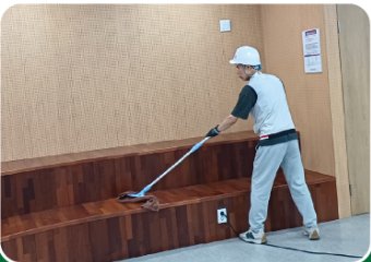 건물청소 현장